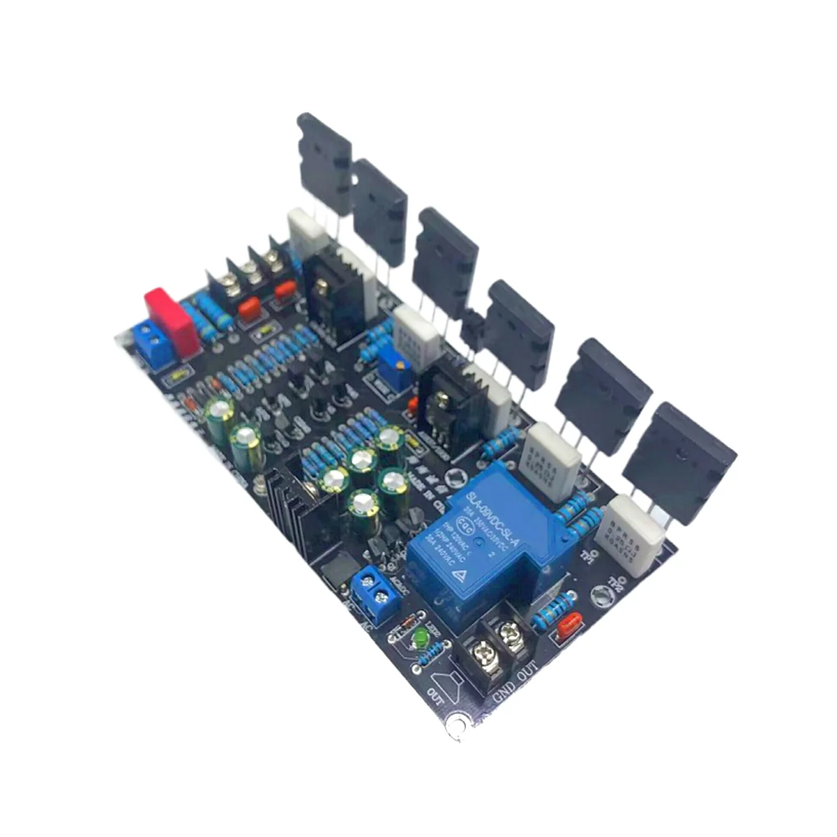 Mono 300W Power Amplifier Board 1943+5200 High Power Rear Stage Power Amplifier Board with Speaker Protection