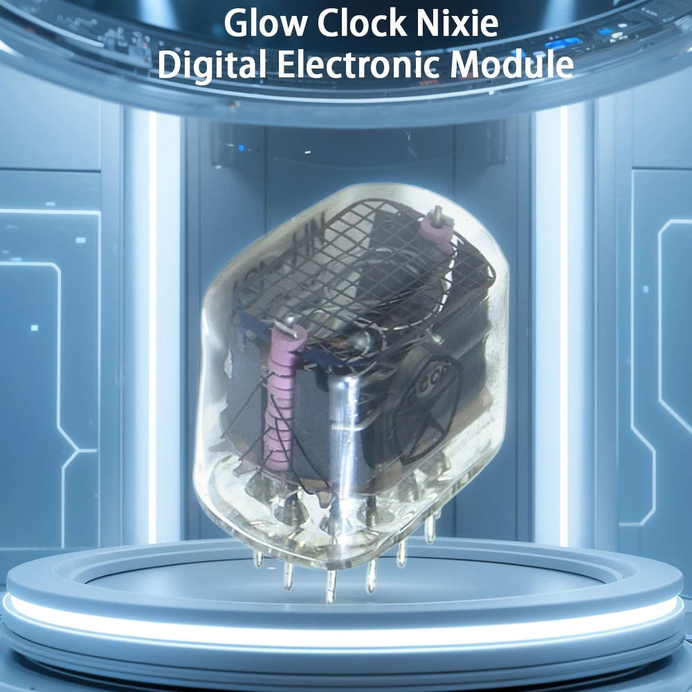 

IN-12 IN12 Светящиеся трубки Символ Трубка с деimal Point Nixie Tube Clock Glow Tube для Glow Clock Nixie Цифровые светодиодные часы DIY Part