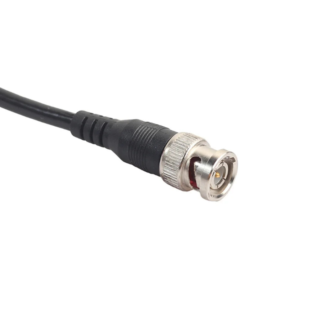 

100cm Oscilloscope Probe Leads with Standard Alligator Clips 50 Ohm 500V Test Cable Electrical Clamp Oscilloscope Probe