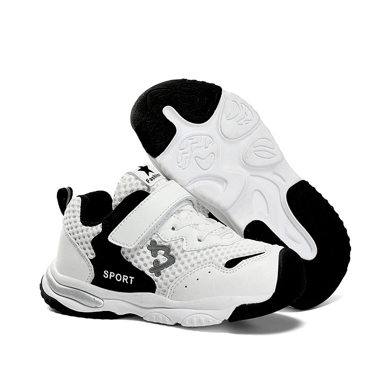 

High Quality Microfiber Kids Toe Protection Anti-collision Functional Sneakers