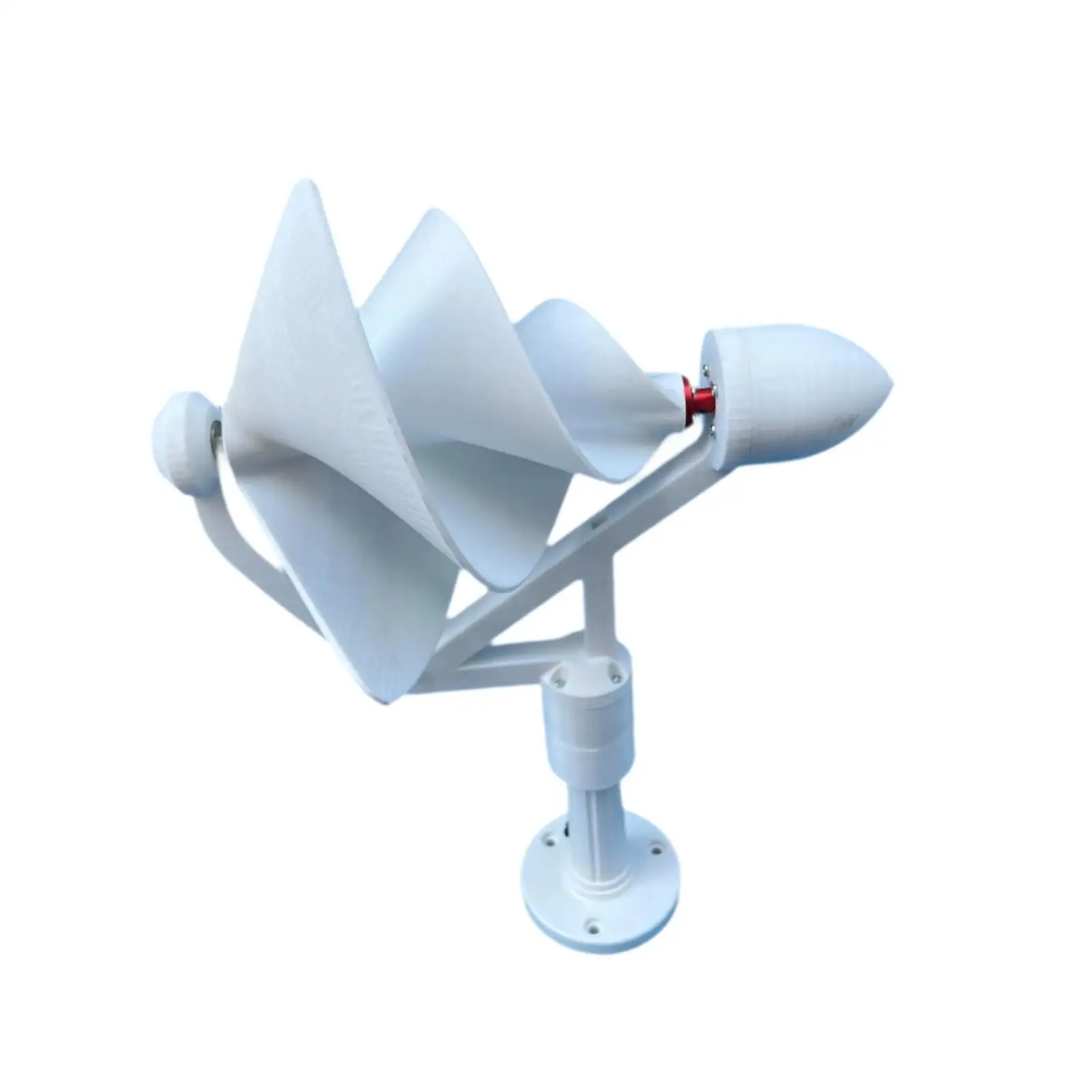 Spiral Micro Wind Generator Compact Easy Install Vertical Wind Turbine Kit for Boats Rooftops Small Spaces