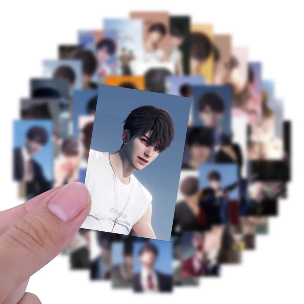 

10/80PCS Game Love and Deespace Stickers Handsome Boy Caleb Cool Cartoon Decorative Scrapbook Guitar Water Cup Stickers Kids Toy