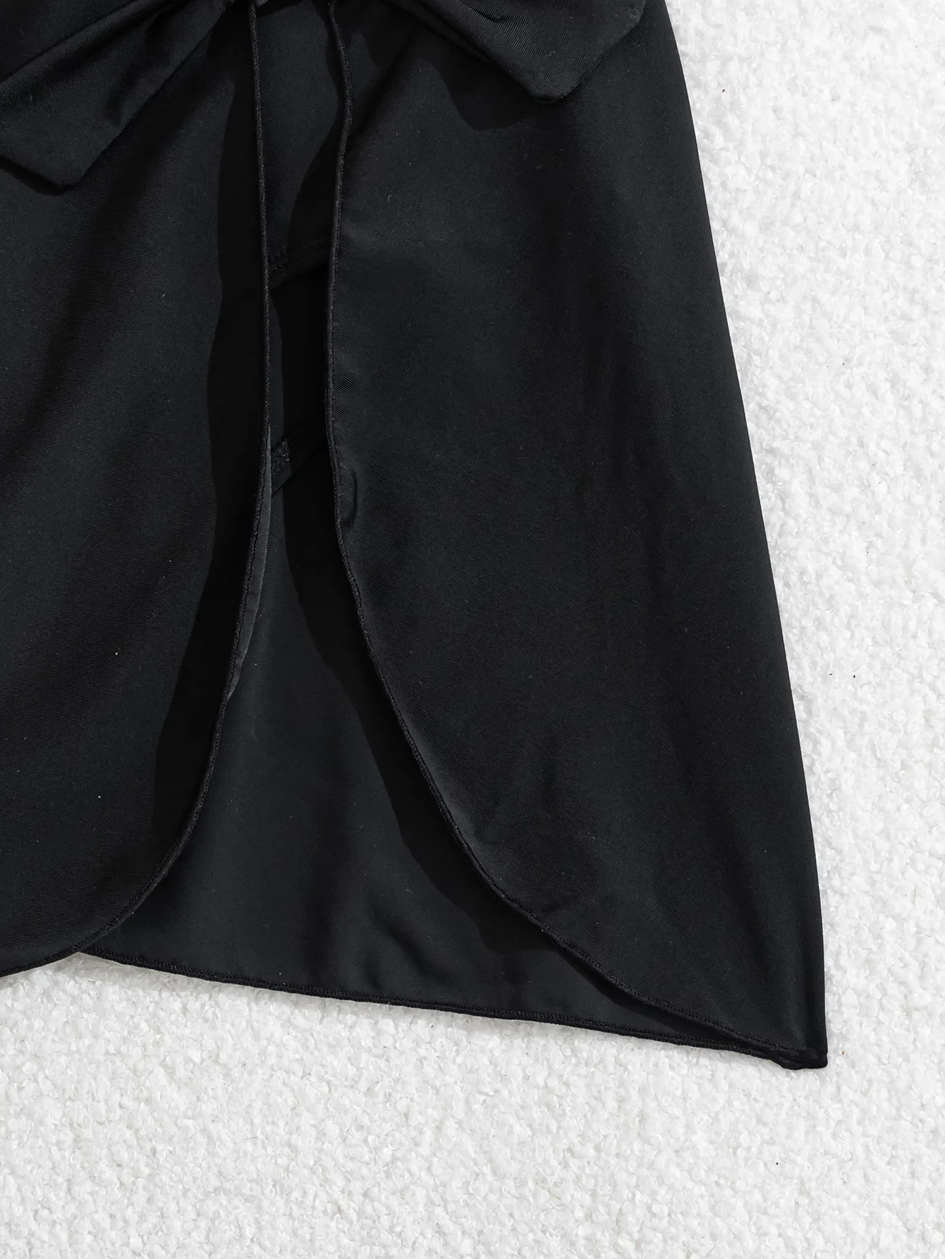 Nuevo traje de baño de una pieza, conjunto de falda para mujer, traje de baño Bandage calado negro Vintage 2025, traje de baño para vacaciones, talla grande