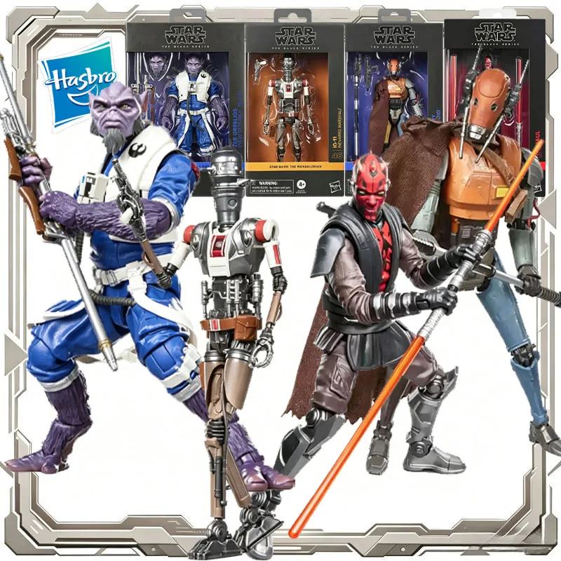 Hasbro Star Wars The Mandalorian and Grogu Zeb Orrelios IG-11 MERCENARY GUARD DROID Action Figure Toys for Kids Gift Collectible