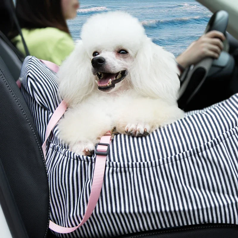 Car seat protective Mat Pet Seat Anti-dirty Pad Dog Kennel Pet Seat Small Medium Dog Washable Detachable For Travel Pet Supply