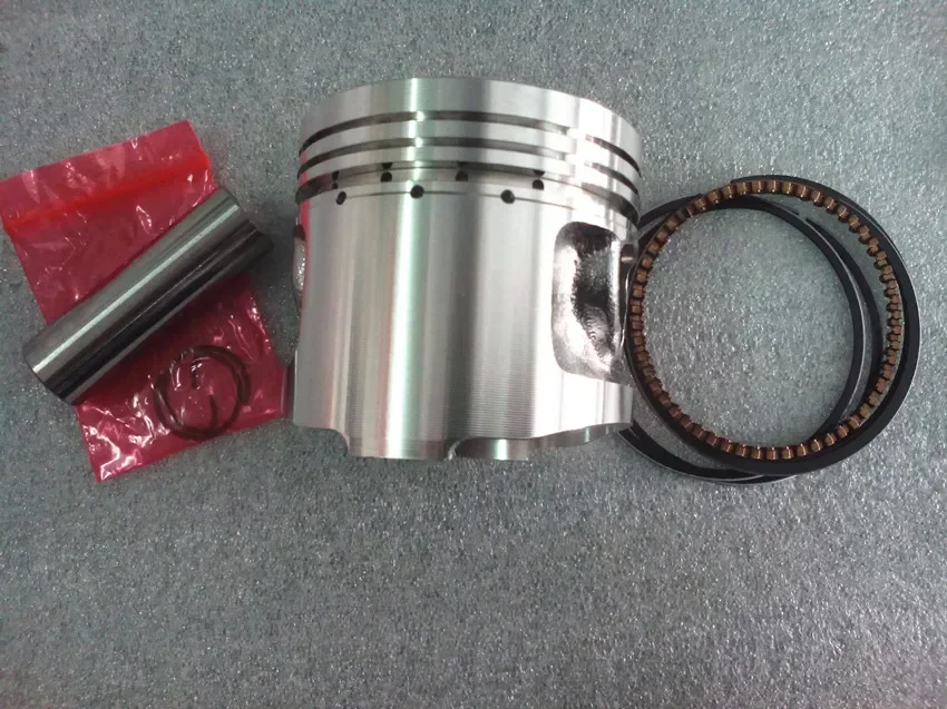 For GN125 Prince Car Piston CG125 Motorcycle Piston Rod Piston Rings Machine High Quality   Wholesale,Free Shipping