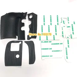 NEW A Set of 4PCS For Nikon D800 D800E Camera Grip Body Bottom Rubber Cover Unit Hand Part +Tape