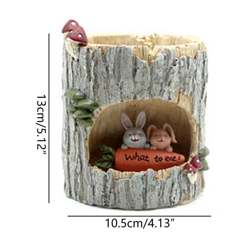 for Creative Resin Plant Flowerpot for Home Garden Decoration Gift for Office Home Bar Balcony Garden Anti-corrosion Dropship