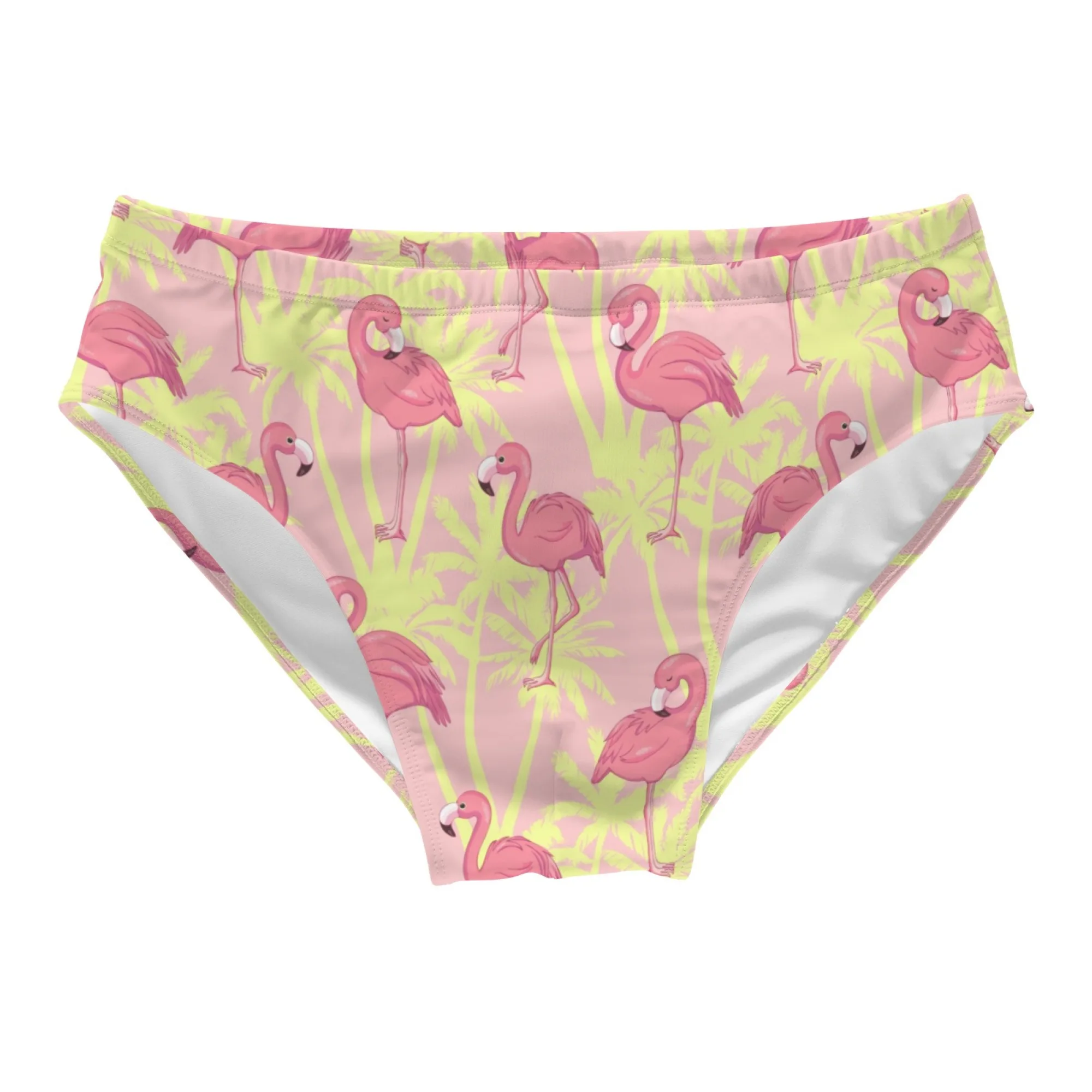 

Мужские плавки с рисунком фламинго, легкие и удобные, сексуальные плавки-бикини, пляжные шорты для серфинга, купальник