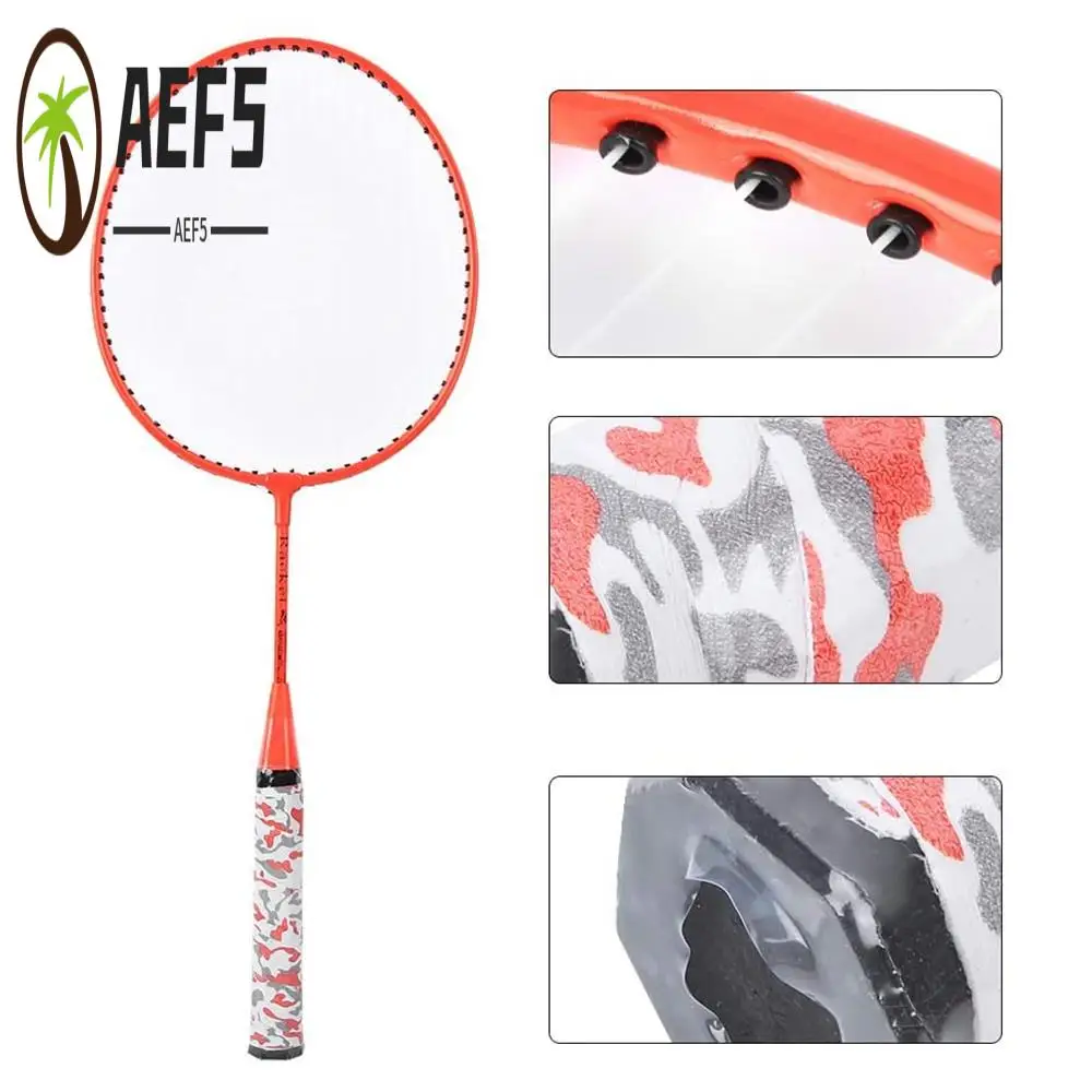 

AEF5-ракетки для бадминтона для детей, воланы, спортивный набор ракеток с 2 мячами для детей игроков в помещении и на открытом воздухе