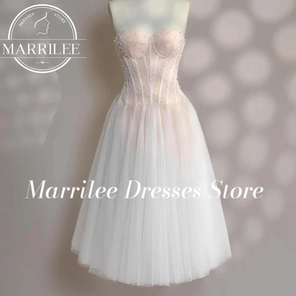 

Marrilee Custom Made Bones трапециевидной формы с сердечком на шнуровке сзади контрастного цвета корсет короткие и элегантные вечерние платья Высокое качество