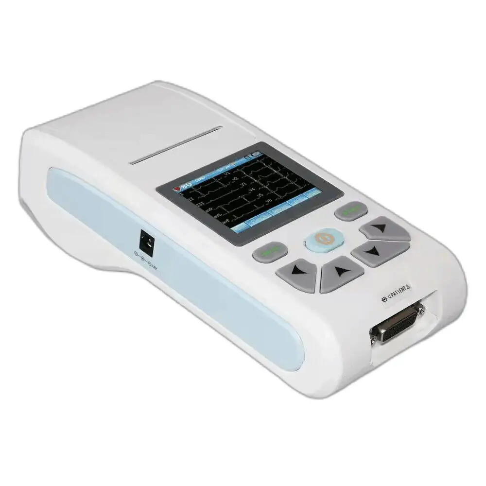 CONTEC ECG90A 12-Channel ECG/EKG Machine Electrocardiograph, PC software, Touch Screen