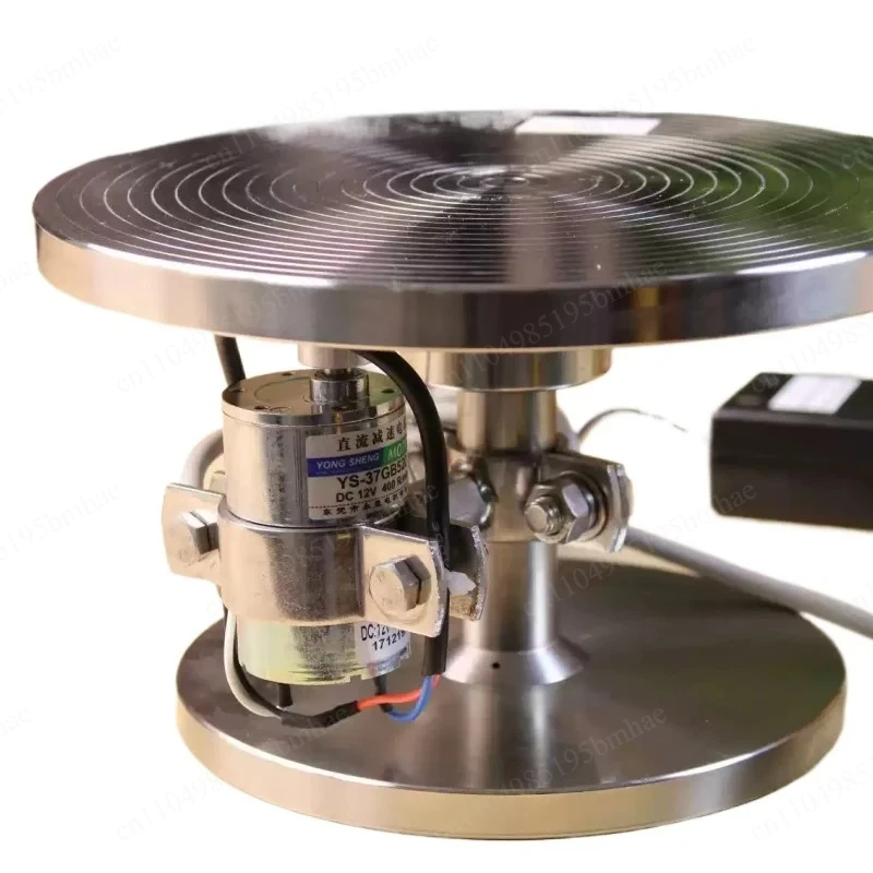 Stainless steel electric turntable ceramic 360 degree adjustable speed ceramic clay special ceramic art professional turntable