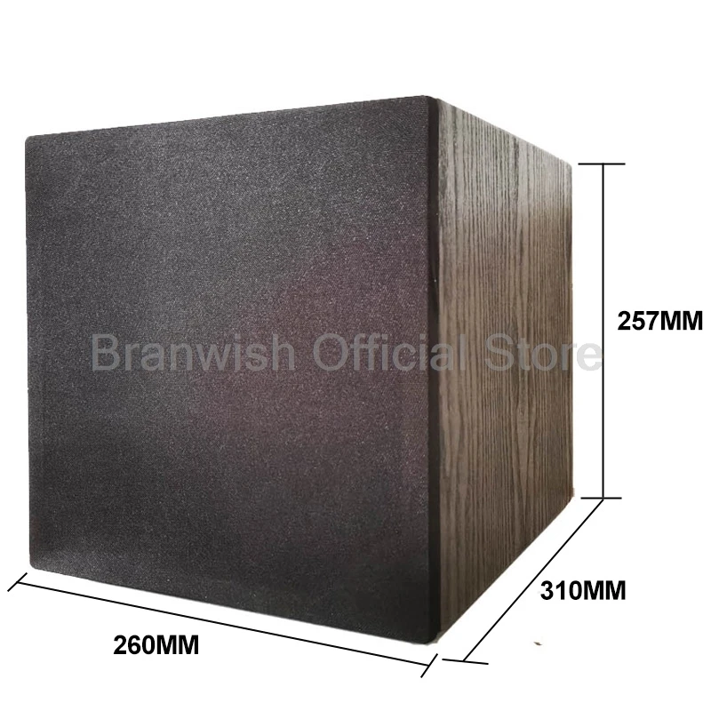 8 Inch 300W High Power Fever Speaker 4ohm HiFi Wooden Passive Subwoofer Portable Large Magnetic Sound Box for Home Theater Audio