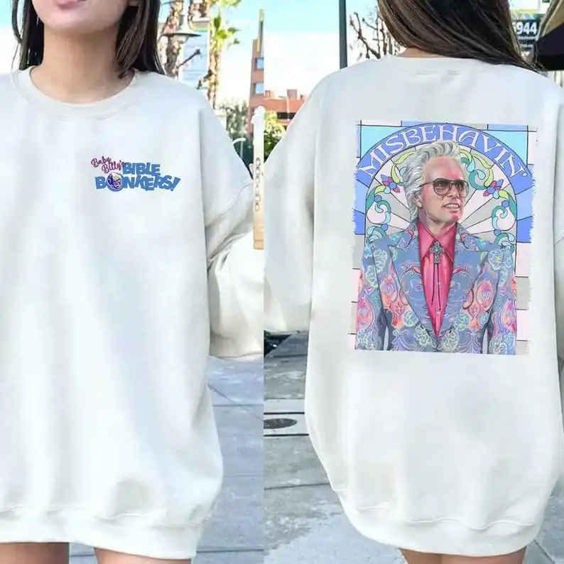 Uncle Baby Billy Shirt, Go Outside Nerd, Baby Billy Tour 1989, The Righteous Gemstones Movie, Misbehavin Tour
