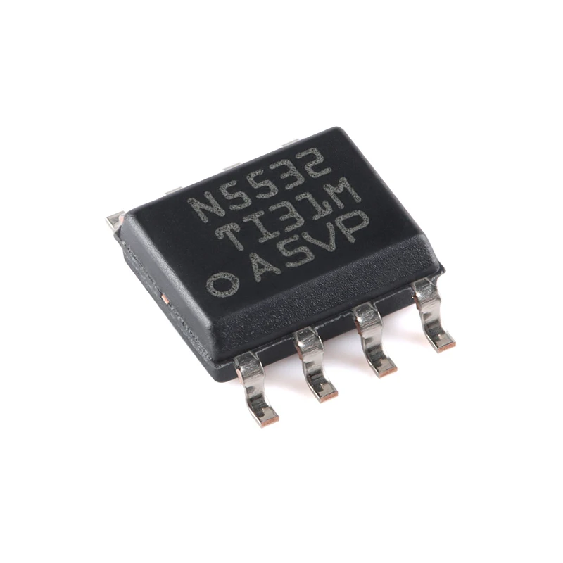 10PCS original genuine patch NE5532DR SOP-8 low noise dual operational amplifier IC chip