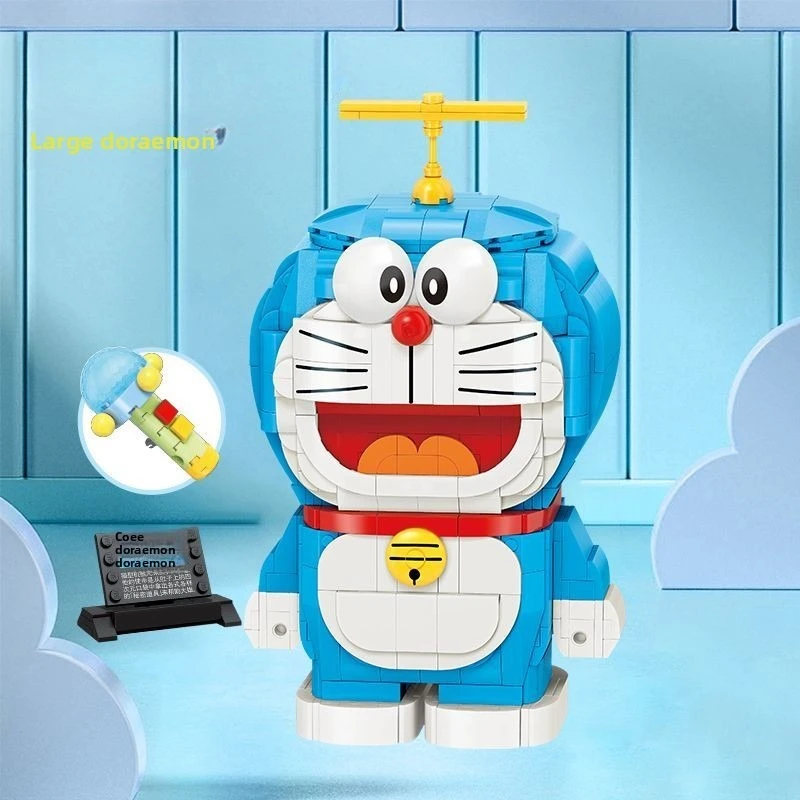 Bloques De Construcción Qman 2026, Juguete De Gato Azul Grande, Figura De Gato Azul De Gran Tamaño, Adorno De Escritorio, Regalo Creativo Y Mercancía — -65%, 96.11€ Coupon, from 49.95€ – 65% descuento – €49.95
