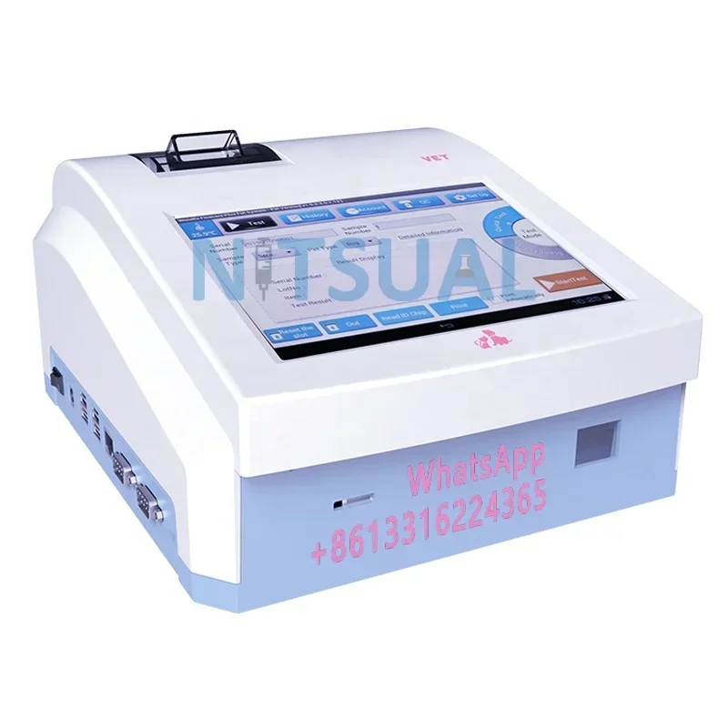 

Wond Immunofluorescence Quantitative Analyzer - Veterinary Immunoassay Machine YG-101 with Fine Vet Care Progestrone Test Kit