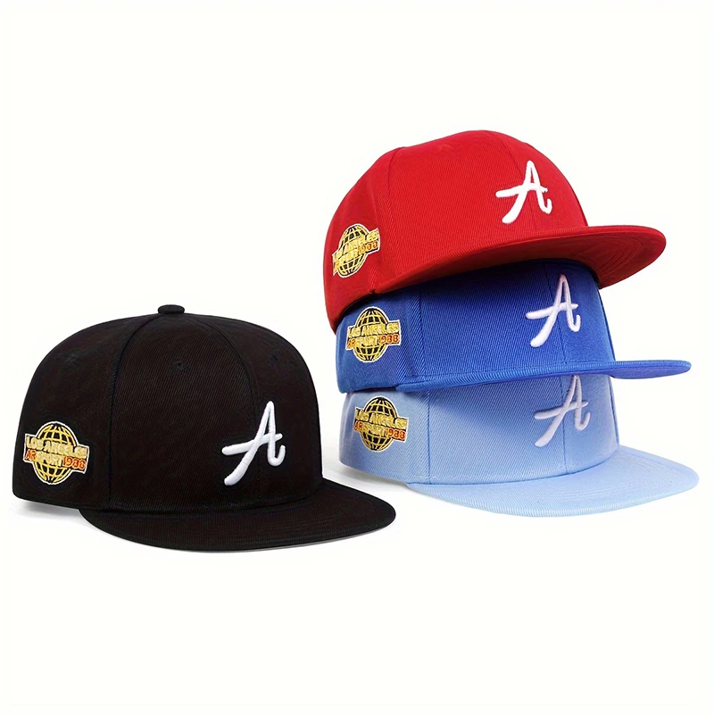 Casquettes de baseball brodées de lettres pour enfants, chapeaux hip-hop, chapeaux décontractés réglables, voyage en plein air, garçons et filles, printemps et été