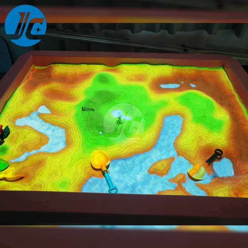 La ser Tech Interactive Projector Amazing Magic Art Wall Interactive Projection Sandbox