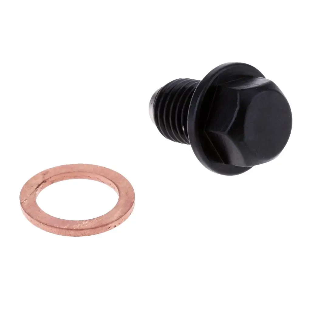 Magnetic Oil Drain Plug Bolt for 14-17 FZ8 11-14 YZF-R1 98-14