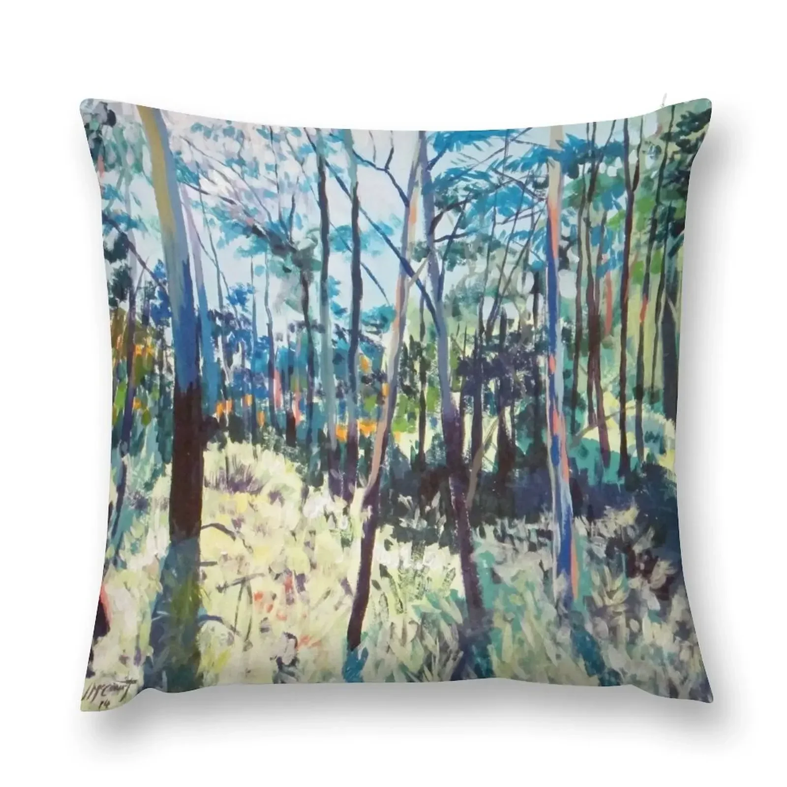 Blue Mountains bush walk Series 2 Throw Pillow Luxury Living Room Decorative Cushions Cushion Child pillow