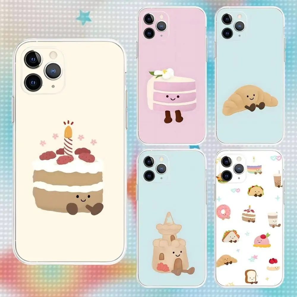 

Cute J-JellycatS Phone Case For iPhone 16,15,14,13,12,11 Pro,Max,Plus,X,XS,XR,SE,Mini Transparent Silicone Soft