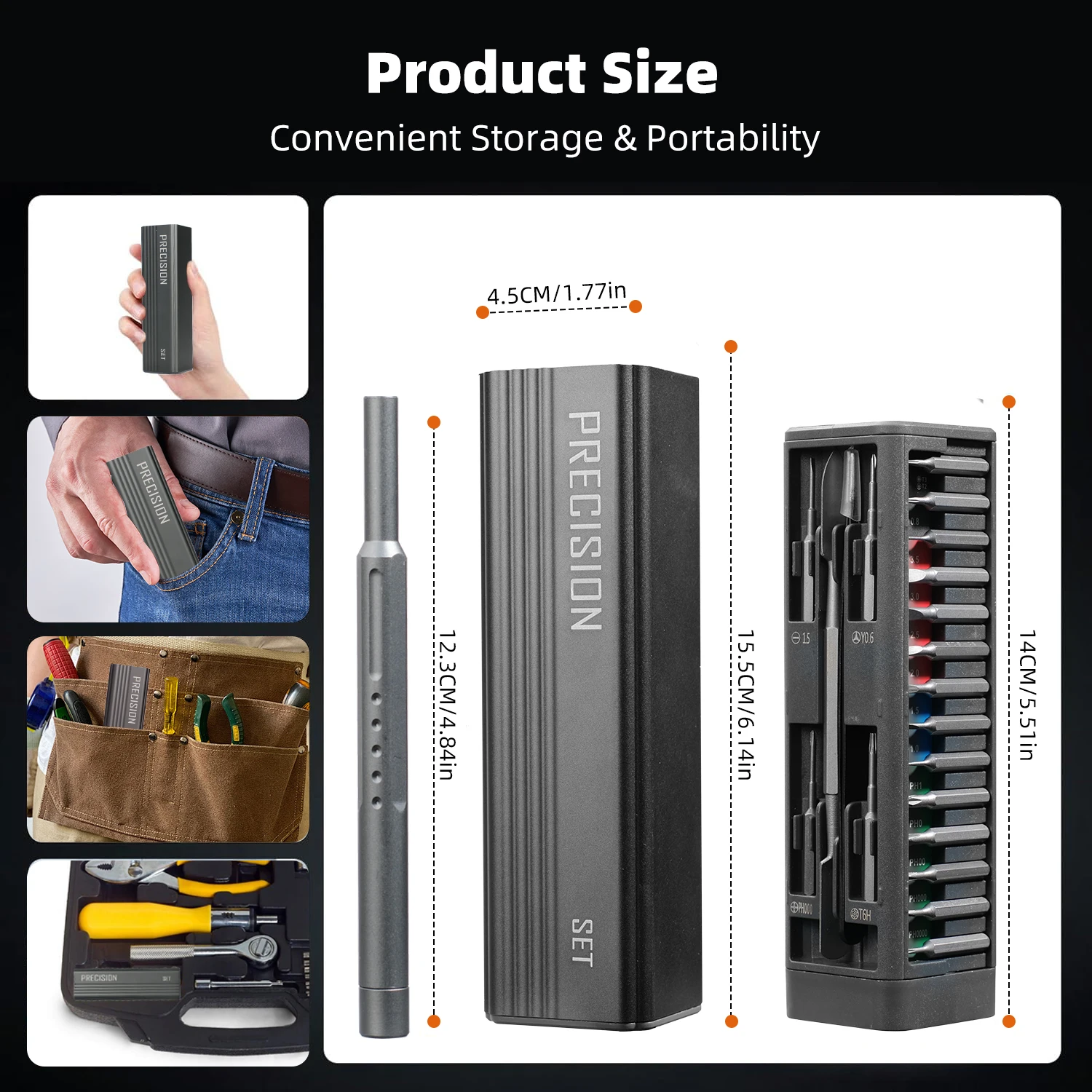 Set Obeng Presisi 49-in-1, Mat - Electronics Repair Xbox ulasan dan harga