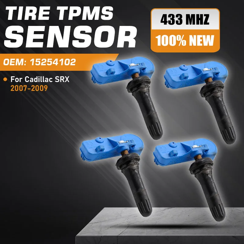 

Tire Pressure Monitoring Sensor For Cadillac SRX 2007 2008 2009 TPMS Sensor 15254102 433 MHz 3.6L V6/4.6L V8 25809220 25789964