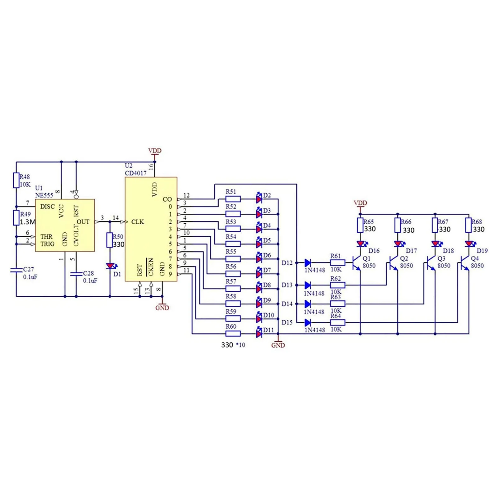 Soldering Practices SMD Circuit Boards LED Electronics SMT Components DIY PCB Kits Project Tools Basic Soldering Kits