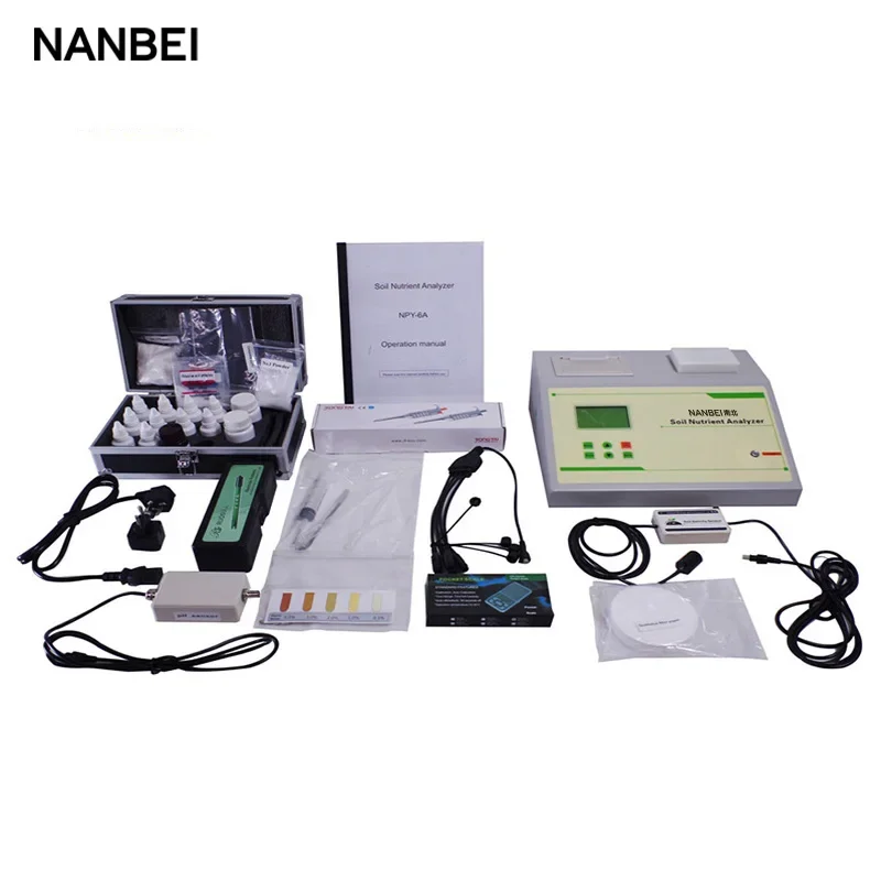 Digital agriculture fertilizer npk soil nutrient speed tester