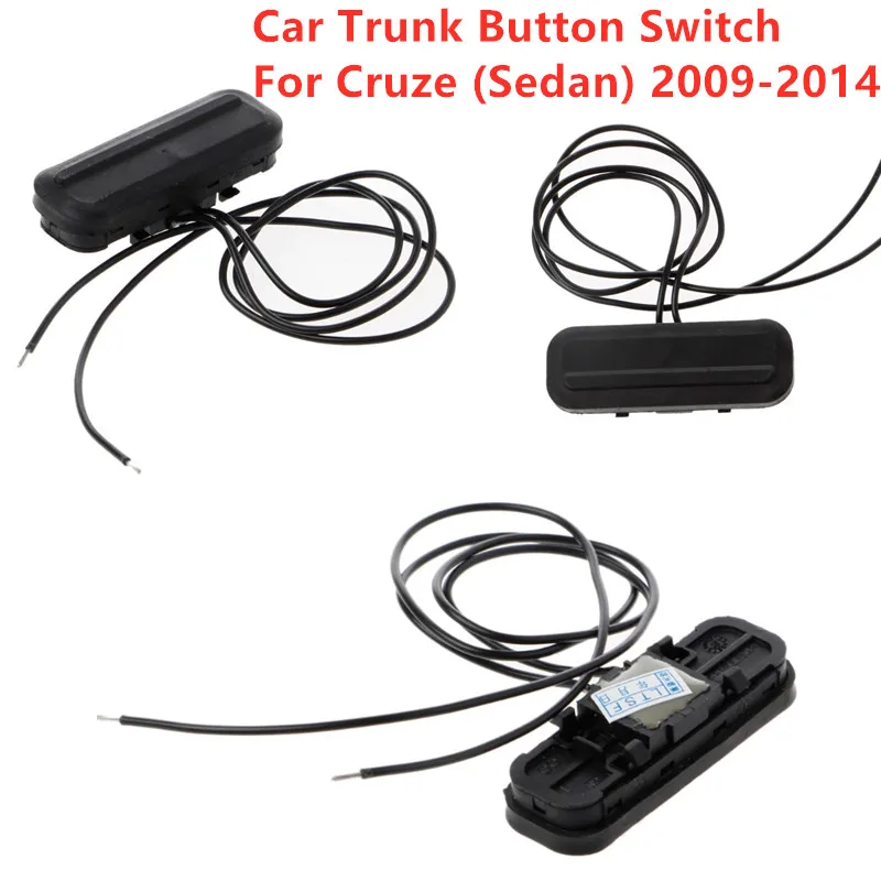 NEW 1Pc Trunk Switch With Wire Black Car replacement For Chevrolet Cruze (Sedan) 2009-2014 auto spare parts