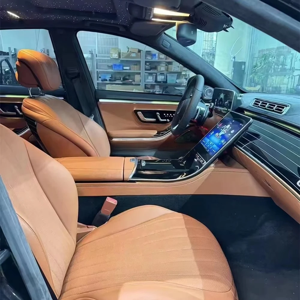 S Class W221 to W223  Interior Upgrade Kit Body Kit Door Sheet Electric Door Handles for S Class W221