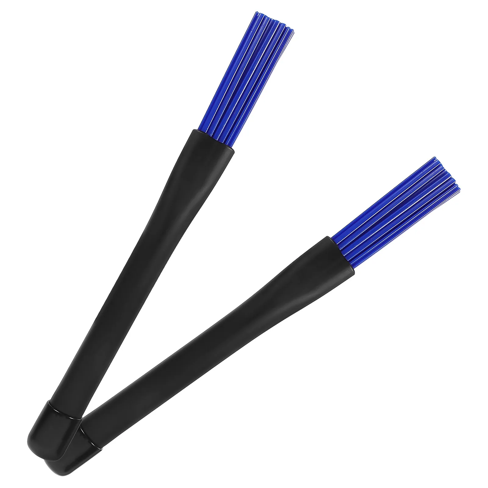 

2Pcs Retractable Drum Brushes Soft Rubber Handle Plastic Drumsticks for Jazz Drum Beginners Professionals Balanced Sound Control