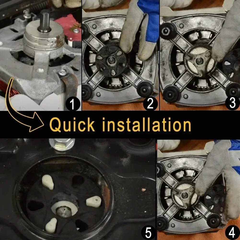 Washer Motor Coupling Kit Replacement Part AP3963893 1195967 280152 285140 For Washer Machine Motor Coupling Coupler Kit