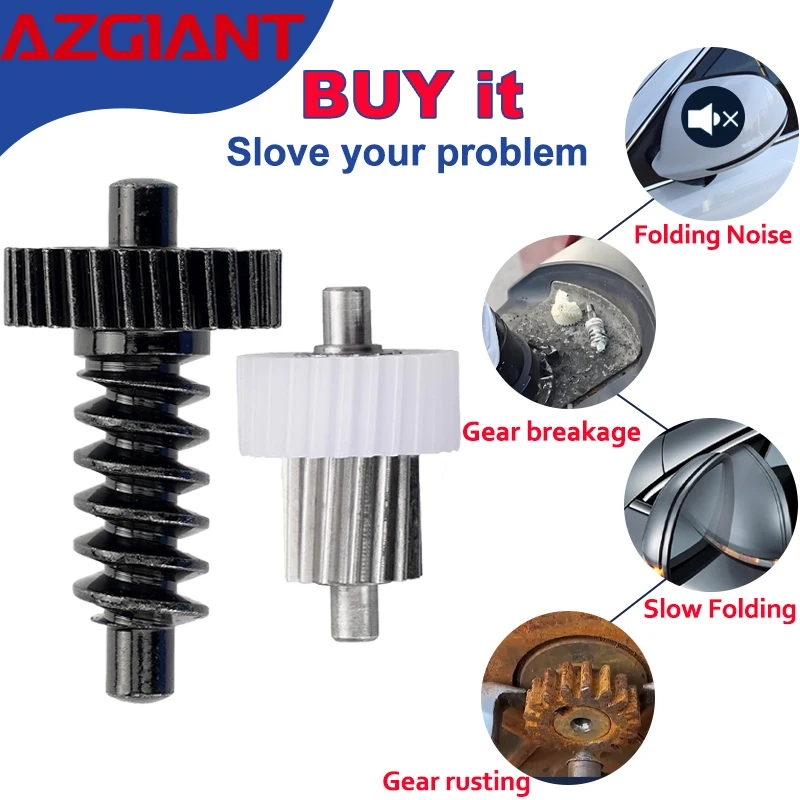 

Agiant Car Mirror Folding Gear Parts Gear Set For Hyundai Elantra MK4 MK5 Accent MK4/RB Solaris Creta MK1 accessoire voiture