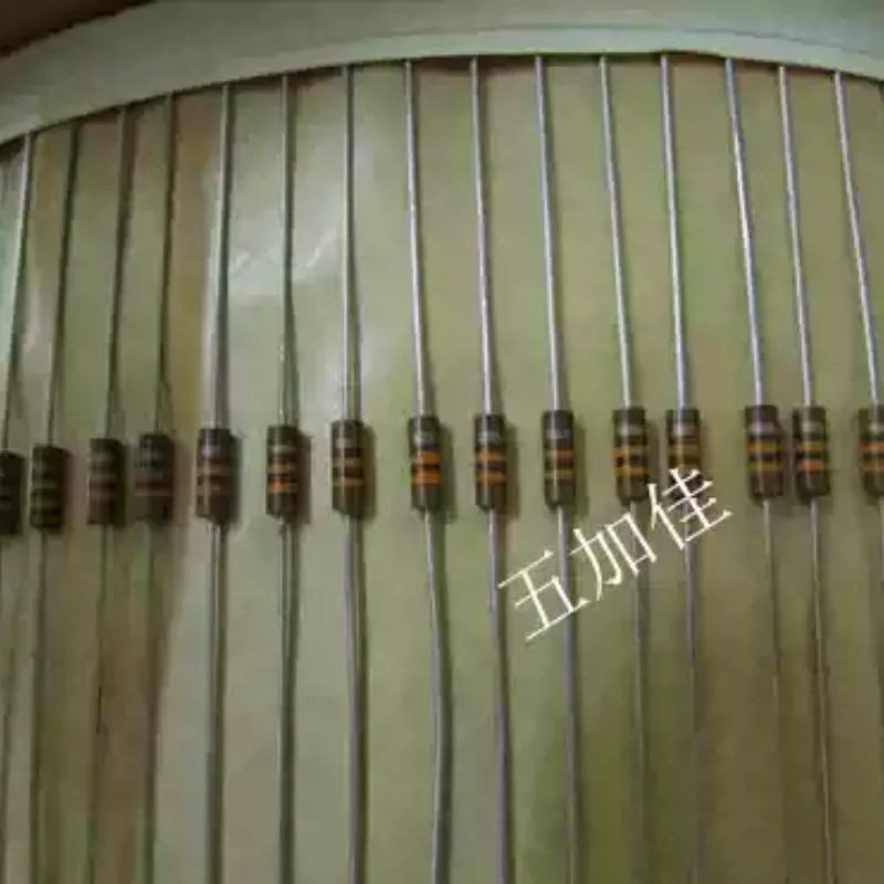 10-100pcs imported RC07GF133J 13K 1/4W antique authentic solid core carbon core non inductive resistor