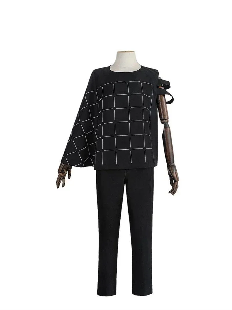 أزياء Jujutsu Kaisen Mahito التأثيرية أزياء أنيمي Pruik Top Broek Pak Halloween Kostuum Voor Mannen Carnaval Feest Rekwisieten