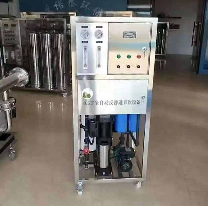 

0.5T/H Water Filter Purification System 500L/H RO Reverse Osmosis Equipment