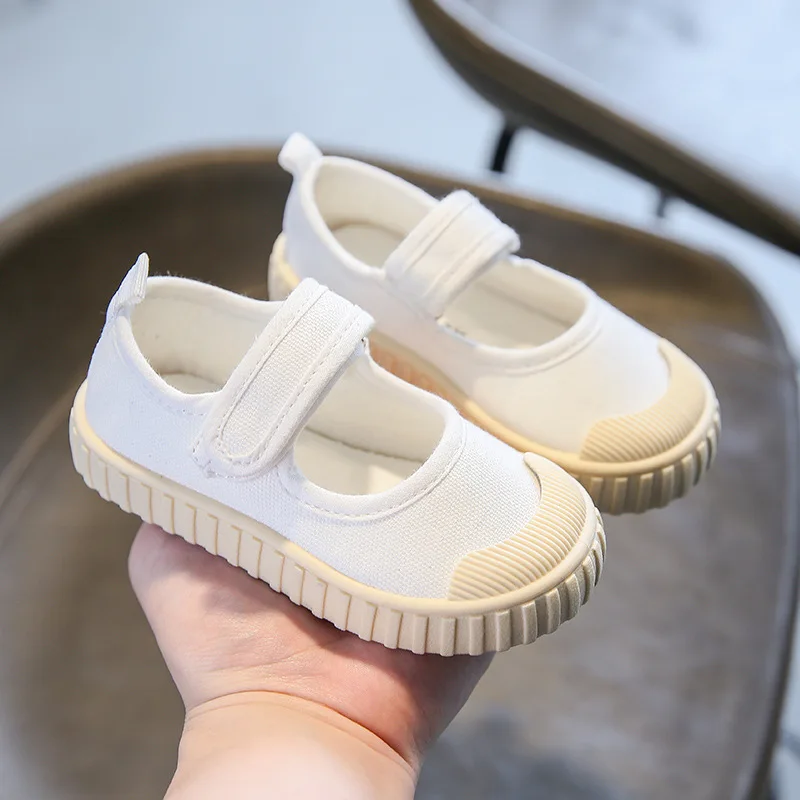 кроссовки детские Children Canvas Shoe Colorful Boy Girl Baby Shoe Spring New Students Korean Style Casual Shoe Girl Sports Shoe