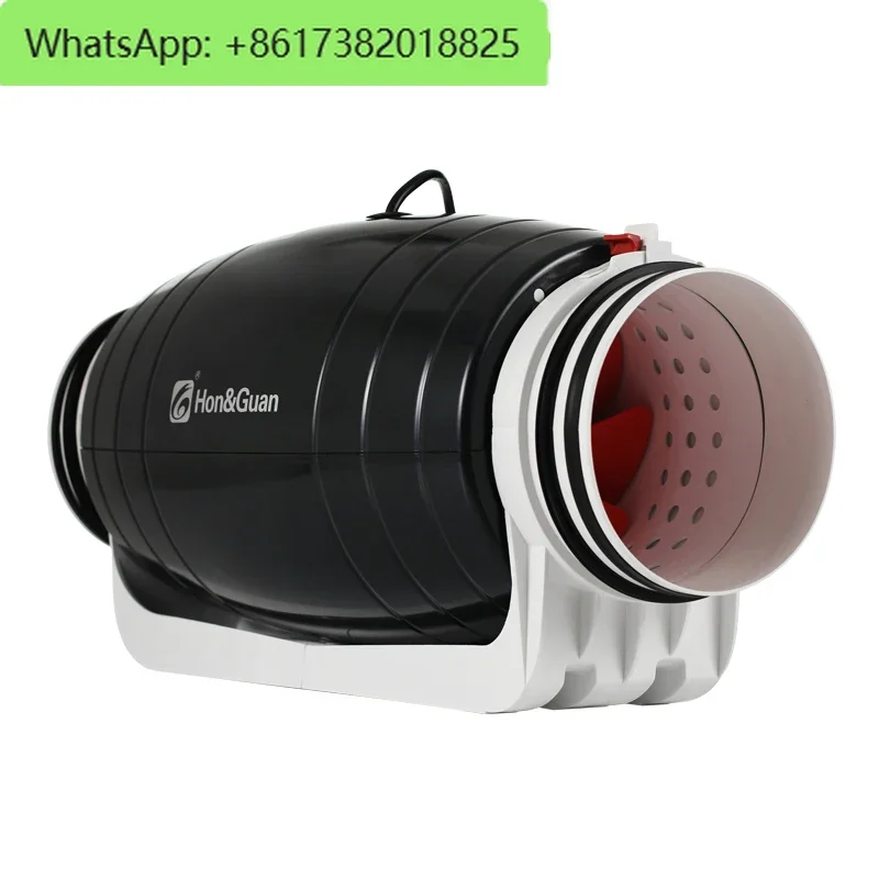 Ventilador de duto super silencioso 4/6/8 polegadas exaustor poderoso de exaustão de cozinha para ventilador de exaustão de banheiro