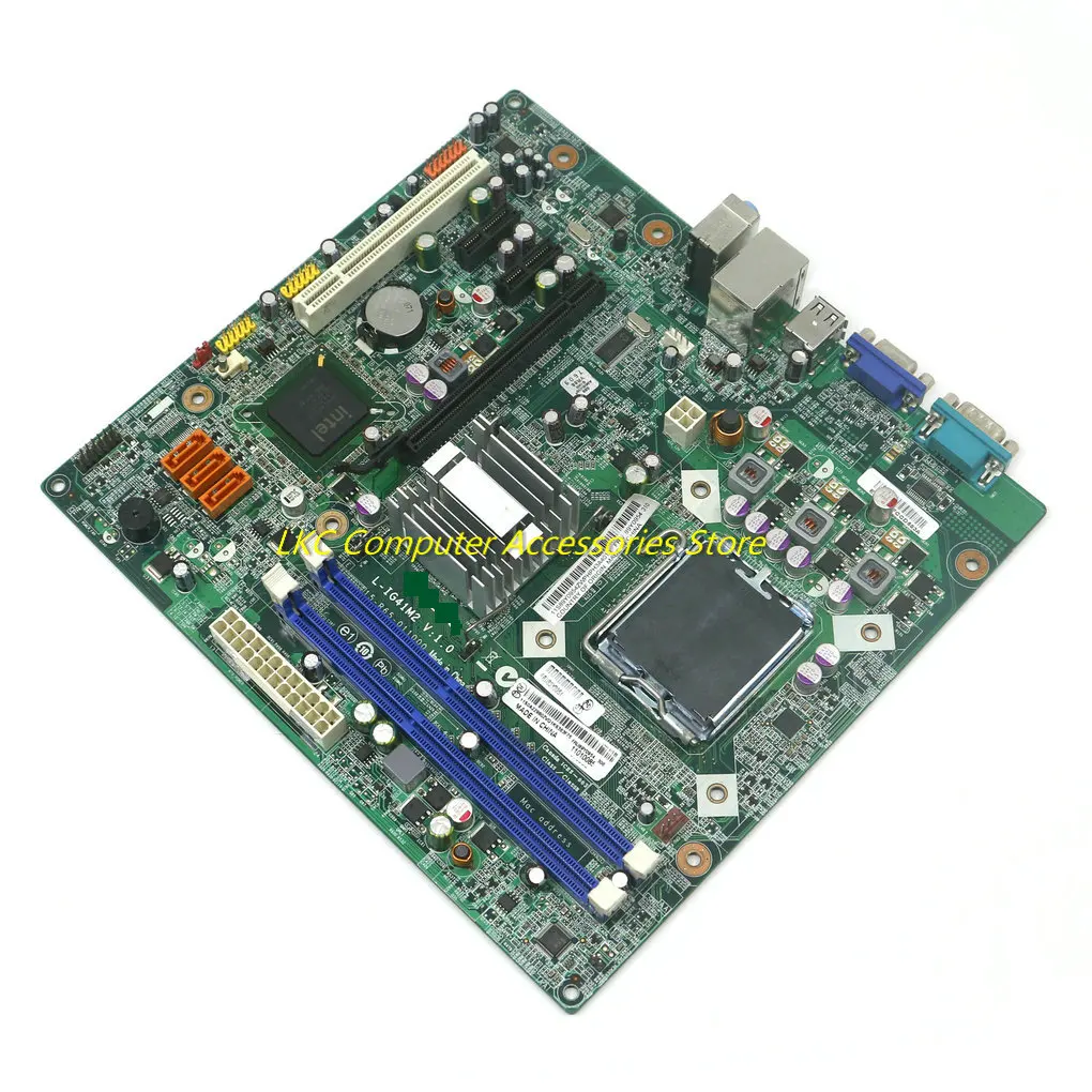 Imagem -05 - para Lenovo A70 M70e G41 Desktop Motherboard L-ig41m2 Lga 775 Ddr3 89y0954 Placa-mãe 100 Testado