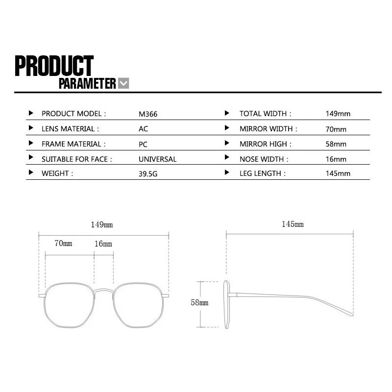 Oversized Pilot Myopia Glasses Vintage Brand Designer Clear Lens Women Ellipse Eyeglasses Anti Blue Light Prescription Glasses
