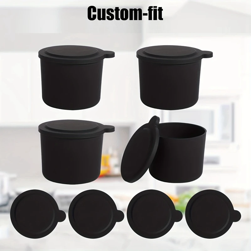 

Ice Molds Replacement For Kitchenaid Reusable Ice Molds With Lids Replacement Compatible Ice Shaver Machine Accessories