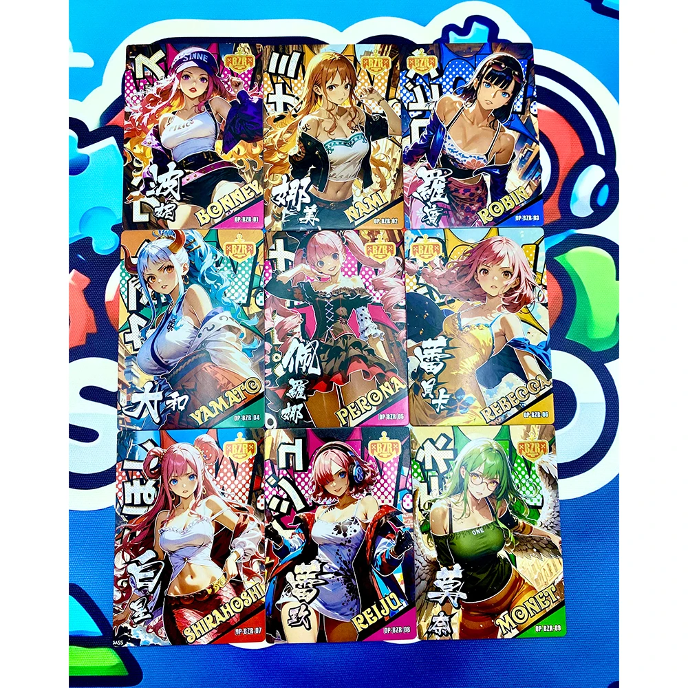 Carte une pièce de dessin animé japonais exclusif, Rare BZR001-009 Robin Bonney Rebecca Reiju, carte de Collection en papier, décor, jouet pour enfant, cadeau