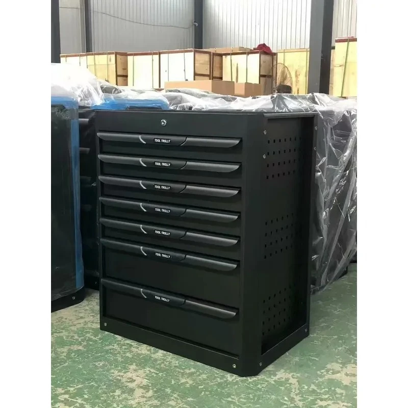 for Shida 368 Piece 7 Layer Tool Cart Set Full Auto Repair Kit Professional Mechanic Rolling Cabinet Heavy Duty Storage