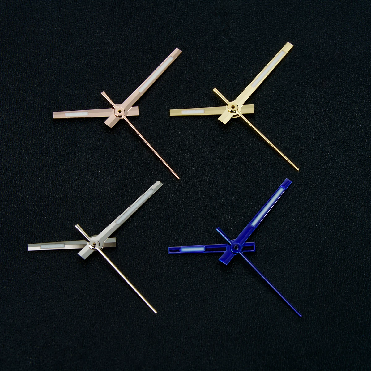 8*12*12.5mm NH35 Watch Accessories Hand for NH35 NH36 Movement Watch Needle Hands for Datejust Green Luminous Silver Gold
