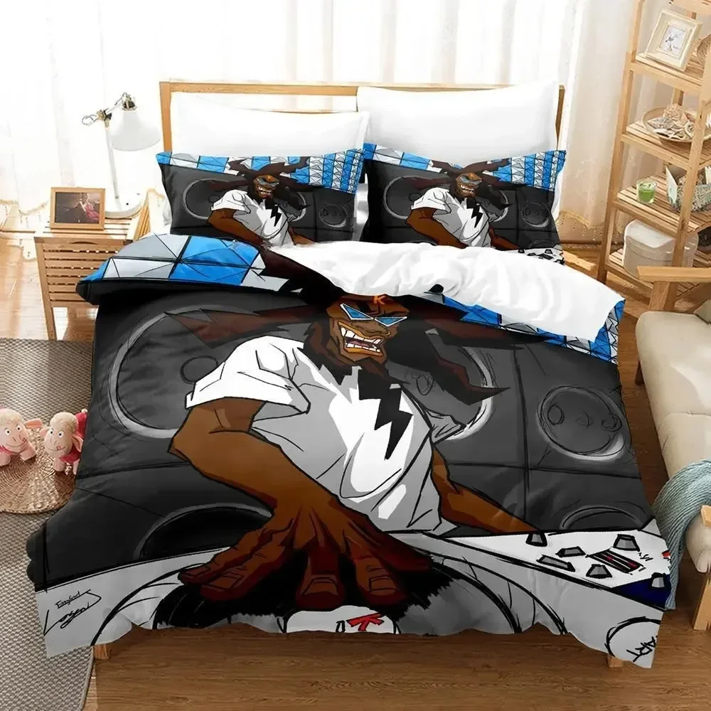 

Dj Professor K Bedding Set Printed Bed Set With Pillowcase Bed Duvet Cover Soft Queen King Size Bedclothes Home