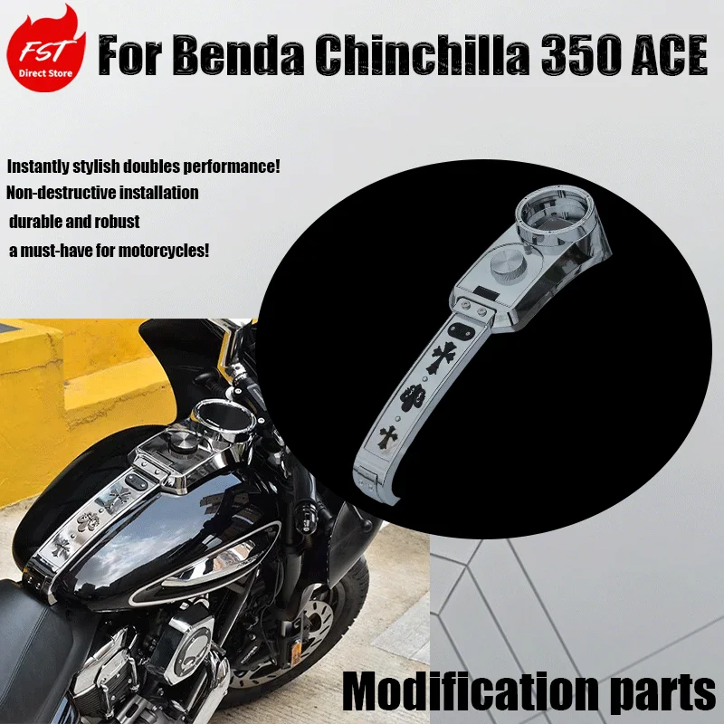Link 8: Fuel tank & instrument cover for BENDA Chinchilla 350 ACE modification, needs to be used with clamps