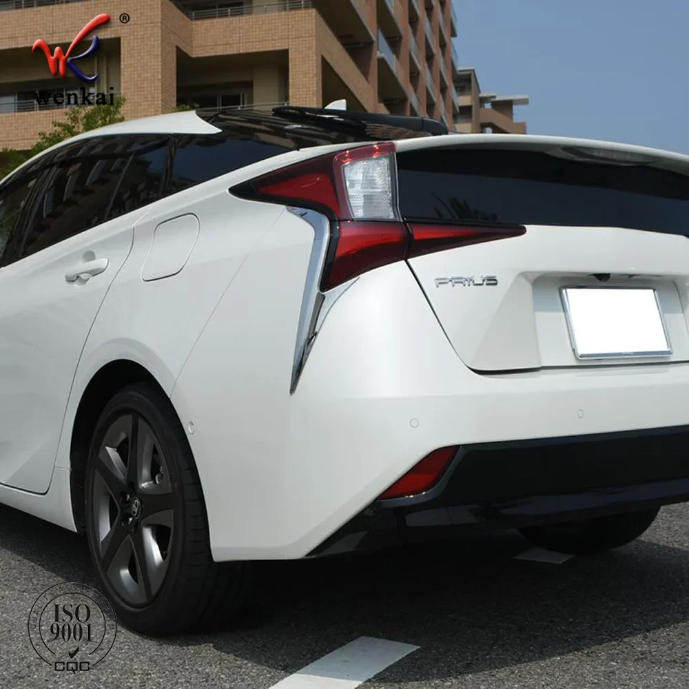 

For Toyota Prius 50 2019 -2022 Tail Rear Lamp light Trim Sticker Accessories ABS Chrome